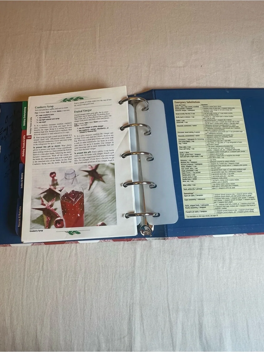 Vintage 12th Edition Better Homes And Gardens Binder New Cookbook 2003